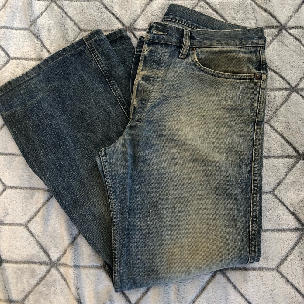 Distressed Diesel Jeans